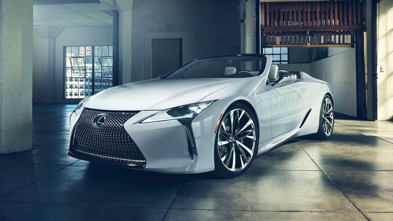 MÖT LEXUS LC CONVERTIBLE CONCEPT