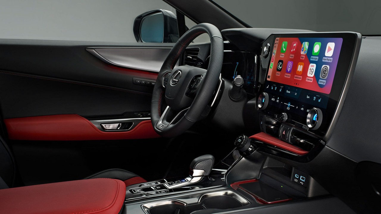 Lexus NX driver interior 