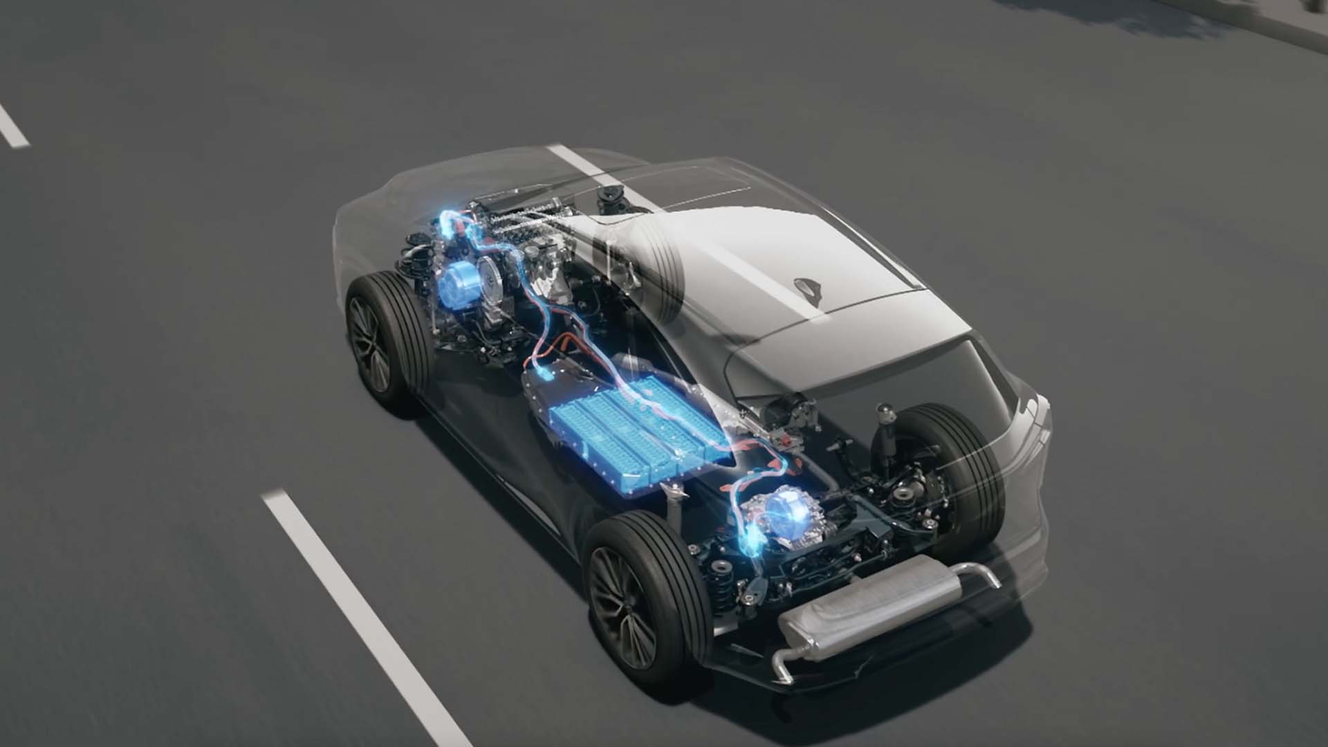 Lexus Plug-in hybrid graphic 